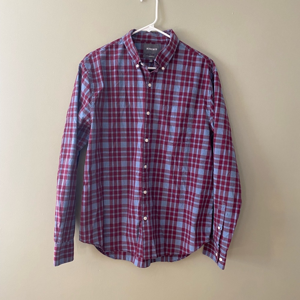 Bonobos men’s L standard fit casual button down